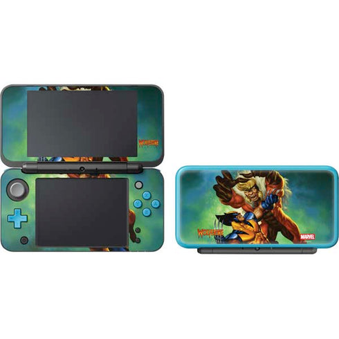 Marvel X-Men Wolverine Vs Sabretooth Nintendo 2DS XL (2017) Skin
